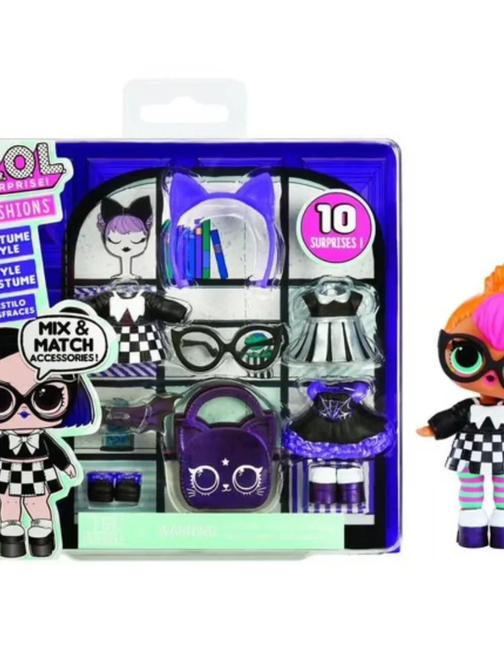L.O.L. Surprise! Fashion Packs Doll Accessories Multicolor, 10 Pieces, Sealed